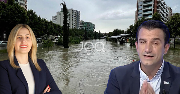 Tirana is flooded by rain, Veliaj gives 900 million ALL tender to Ina Zhupa’s husband