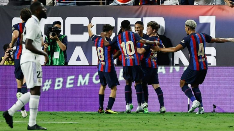 Shkëlqen goditja e merkatos, Barcelona fiton “El Clasicon” ndaj Realit