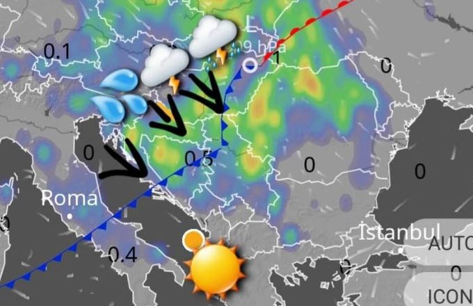 Ciklon dhe stuhi drejt Ballkanit