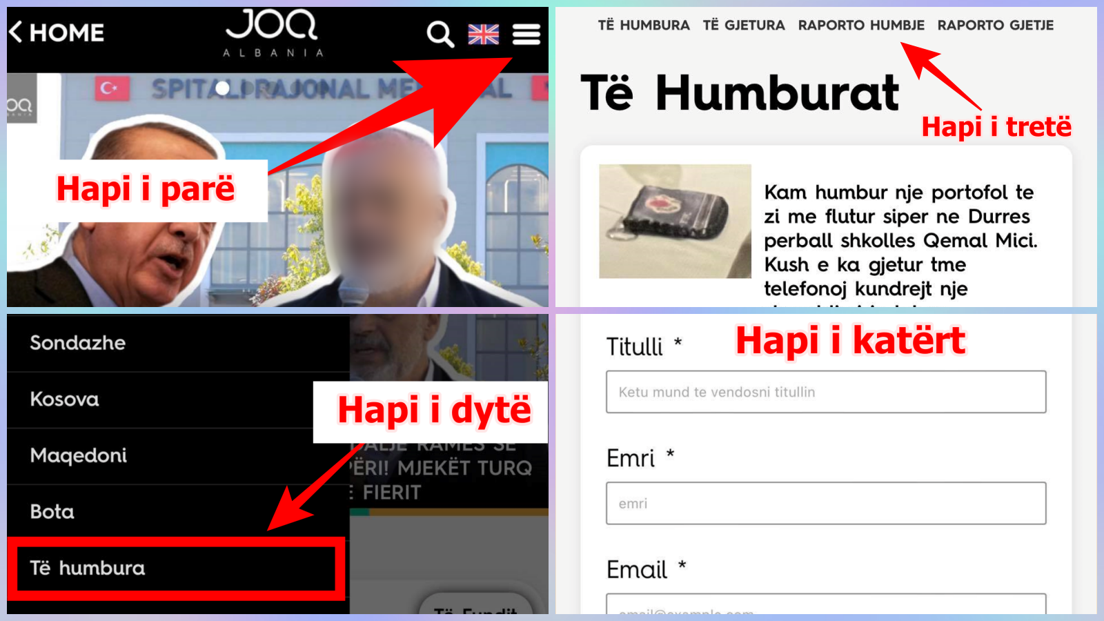 JOQ Albania sjell platformën për sendet dhe kafshët të humbura/të gjetura! Tashmë mund t’i raportoni vetë!