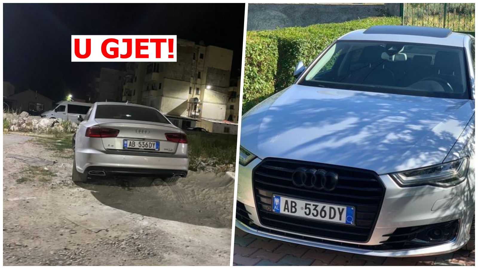Dy persona i vodhën “Audi-n” në shtëpi/ JOQ ALBANIA gjen makinën e qytetarit nga Durrësi
