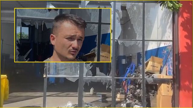 Shpërthimi me tritol në servisin në Lezhë, djali i pronarit: Nuk kemi konflikte, vajza e vogël u trondit shumë