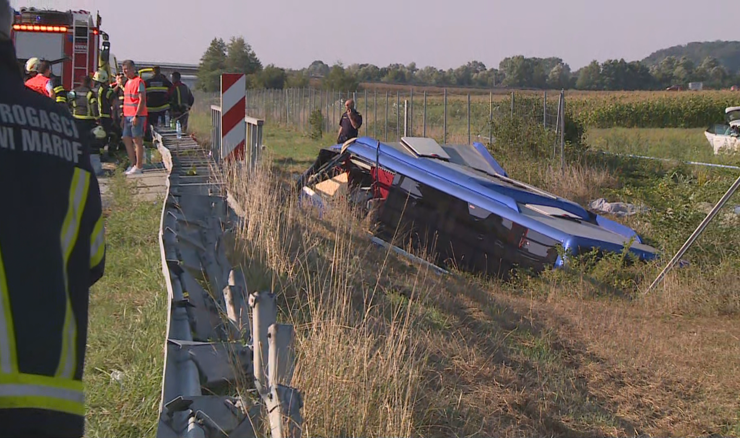 Autobusi del nga rruga në Kroaci, raportohet për 12 të vdekur dhe 34 të plagosur
