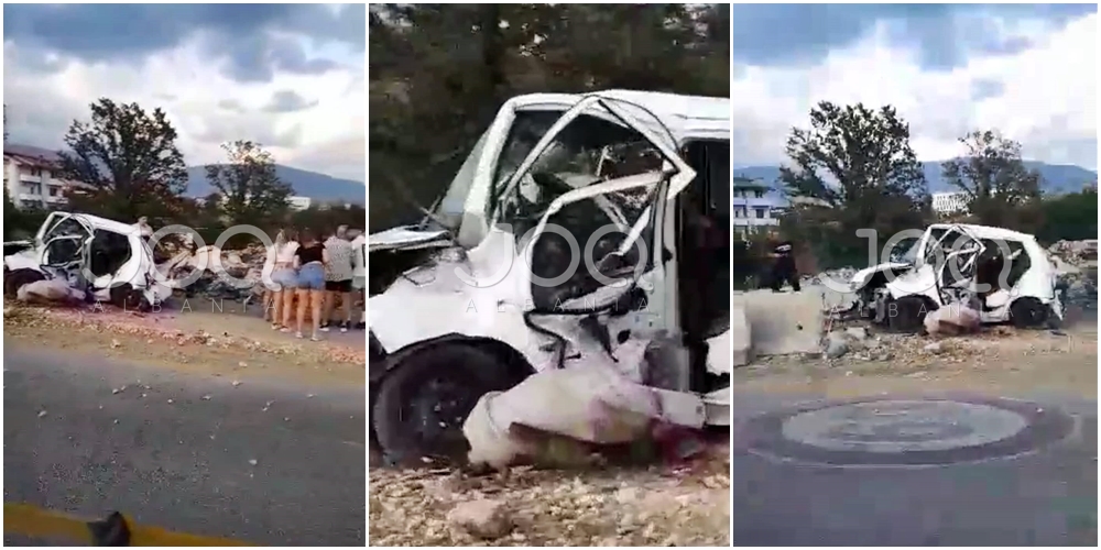 “Si kanë dalë këtu këto me?”/ Makina “paloset” nga aksidenti në Tiranë, dëshmitarët habiten si dolën pasagjerët nga mjeti