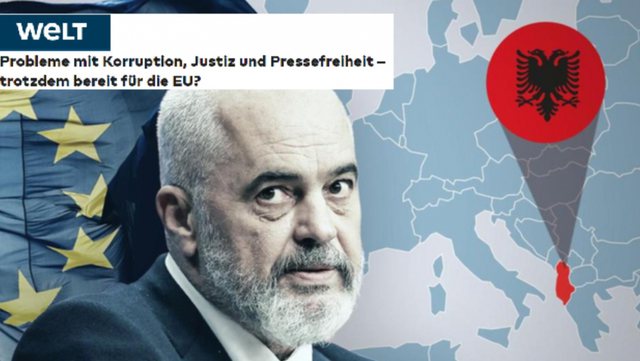 Gazeta gjermane: Shqipëria ka probleme me korrupsionin, drejtësinë e lirinë e shtypit