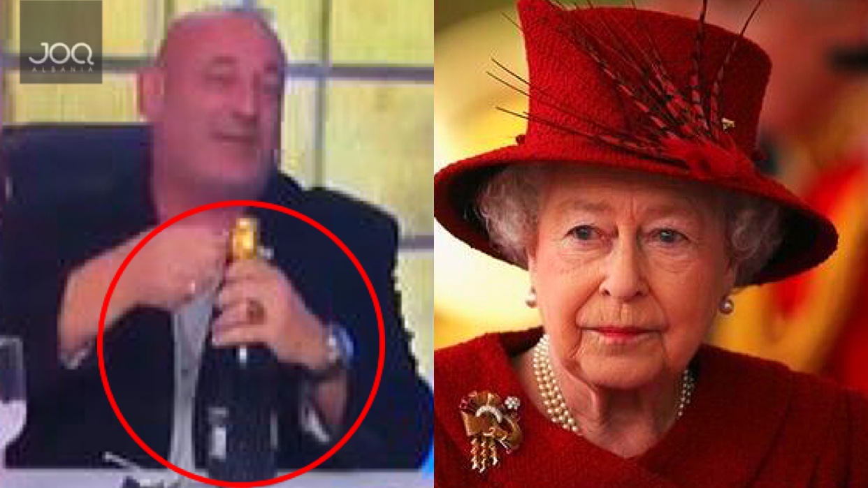 Prezantuesi shpërthen shampanjën për Mbretëreshën: Shyqyr që vdiq plaka! Copë m***