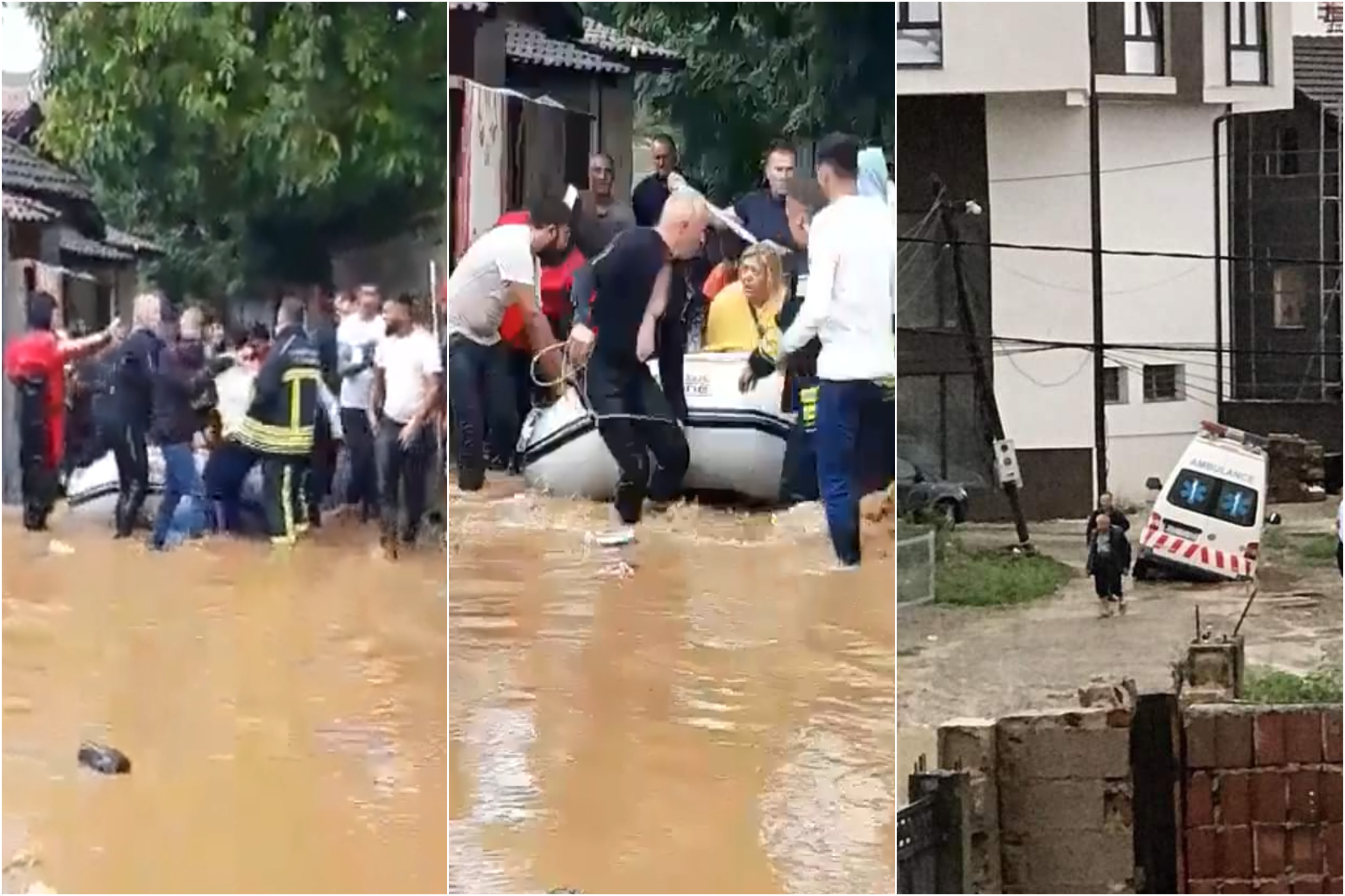 Përmbytet spitali në Gjakovë, zjarrfikësit fillojnë evakuimet