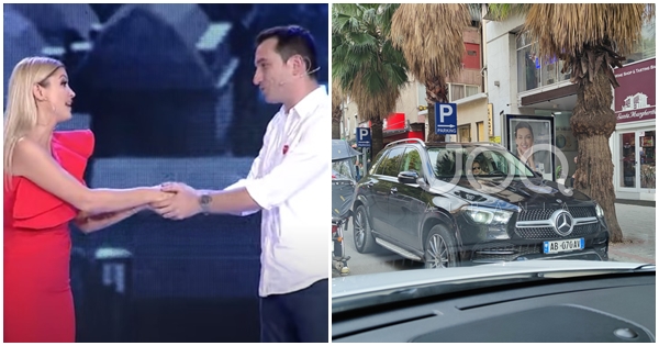 Alketa Vejsiu futet kundravajtje dhe bllokon rrugën në Tiranë, përdor dhe telefonin