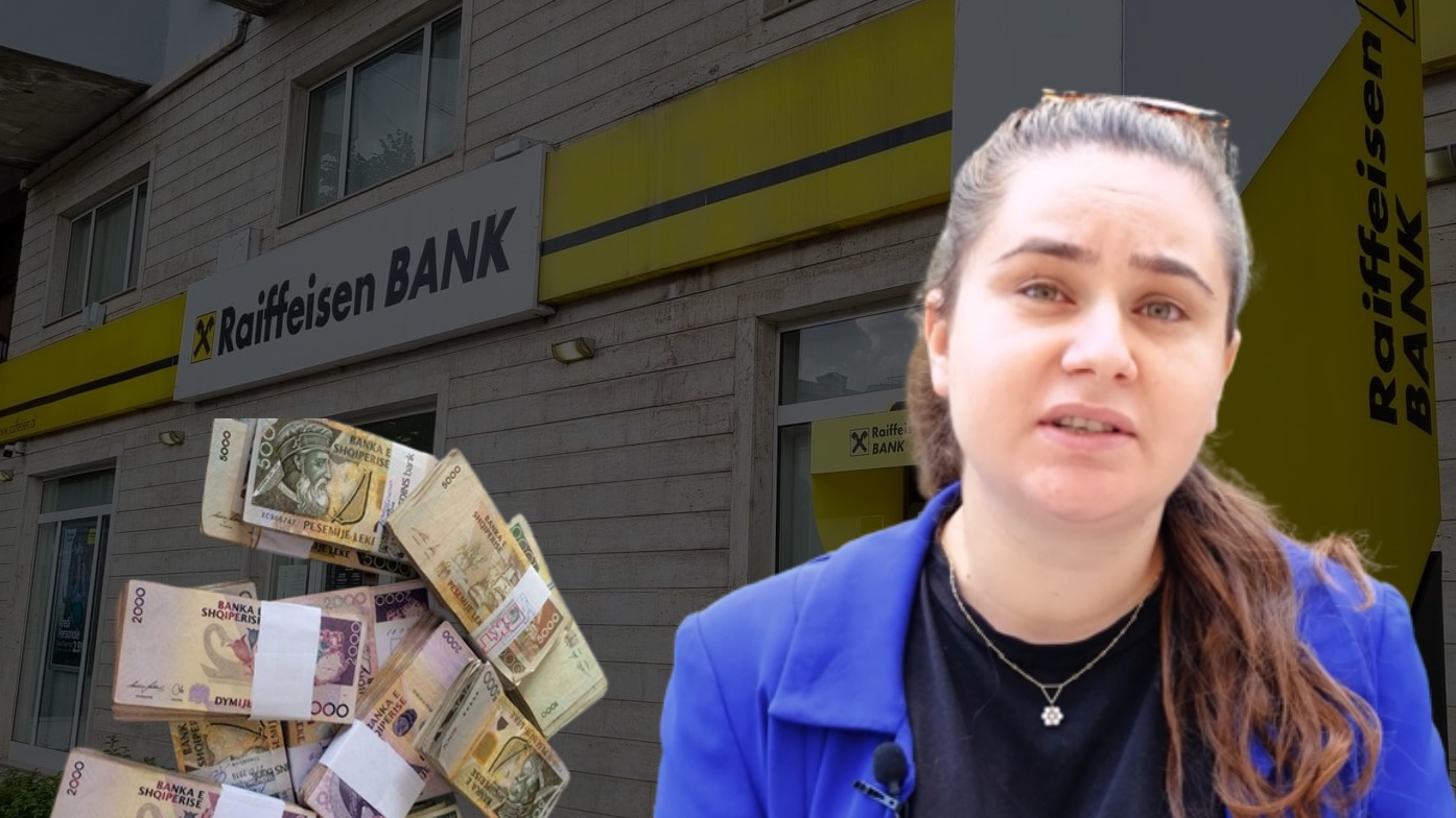 Shokohet qytetarja/ Shkon të marrë lekët në “Raiffeisen Bank”, gjen llogarinë të boshatisur: Dikush ka bërë blerje!