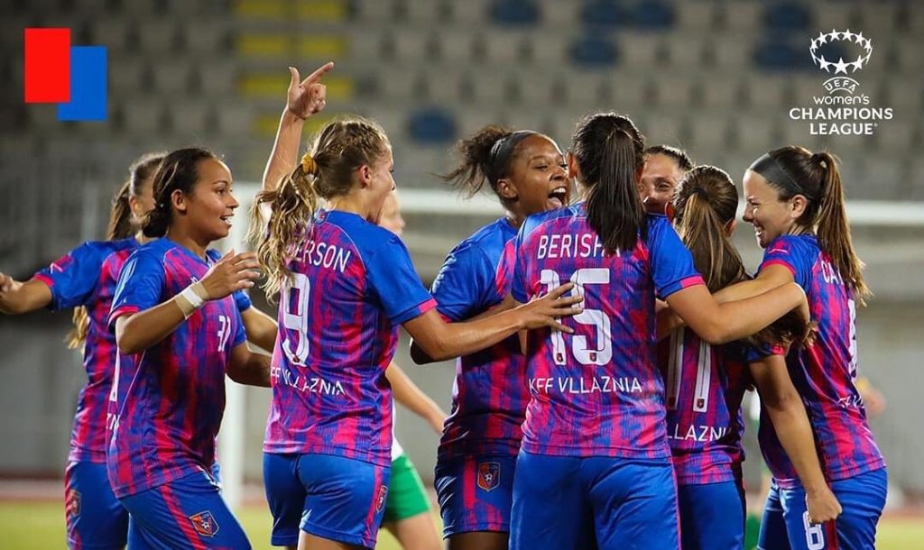 Historike/ Vllaznia për femra kualifikohet në grupet e Champions League