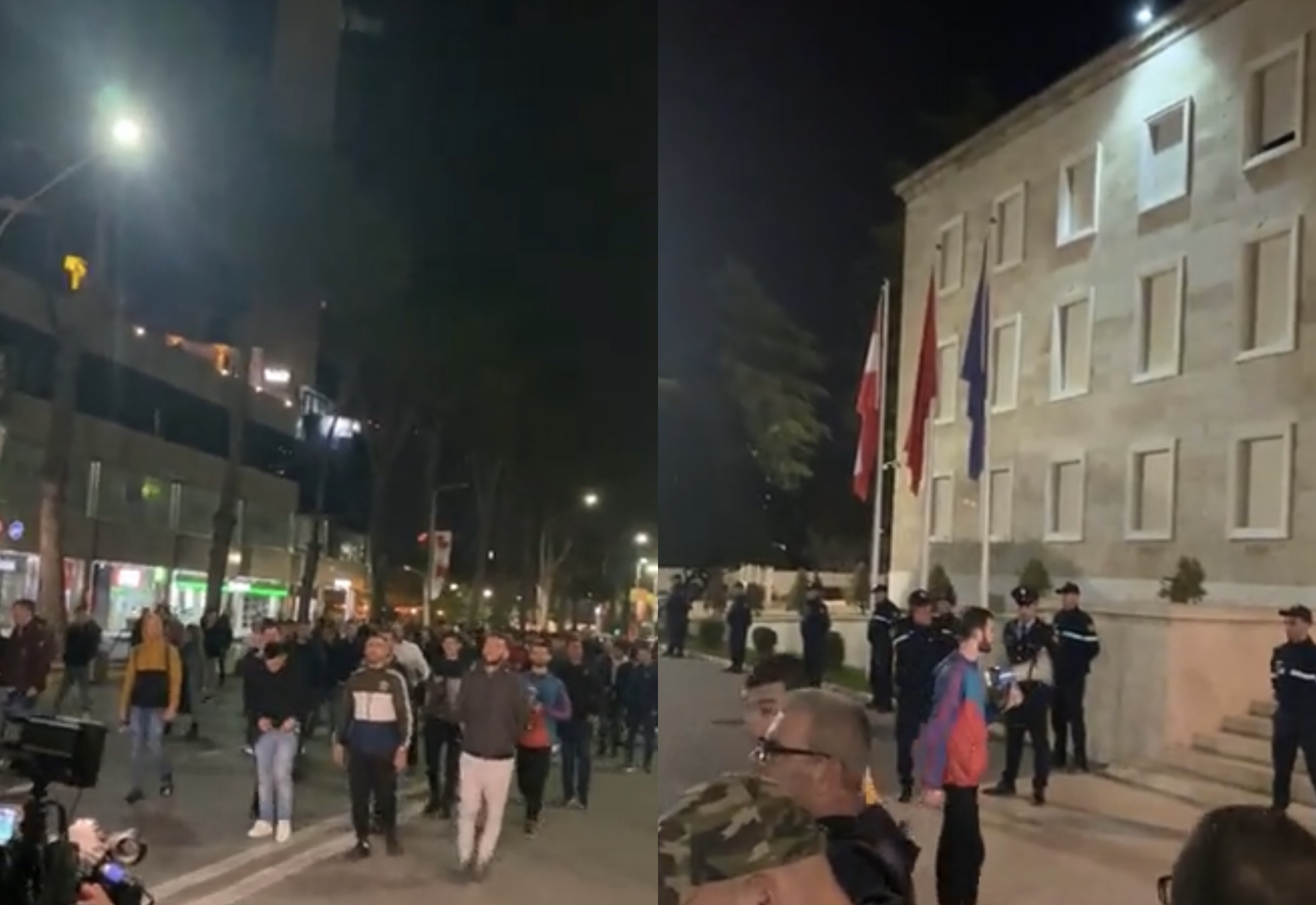 Protestuesit zhvendosen te Kryeministria, thirrje Ramës për të dhënë llogari për vdekjet e djemve shqiptarë