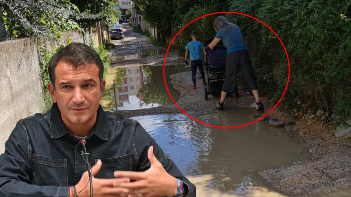 “A do e votojë Erion Veliajn, nëna me fëmijë, që kalon pellgjet me ujë në rrugët e Tiranës?!