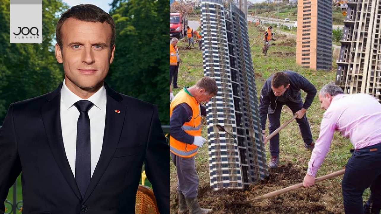 Macron sfidon Erion Veliajn: Ne do mbjellim 1 Miliard pemë
