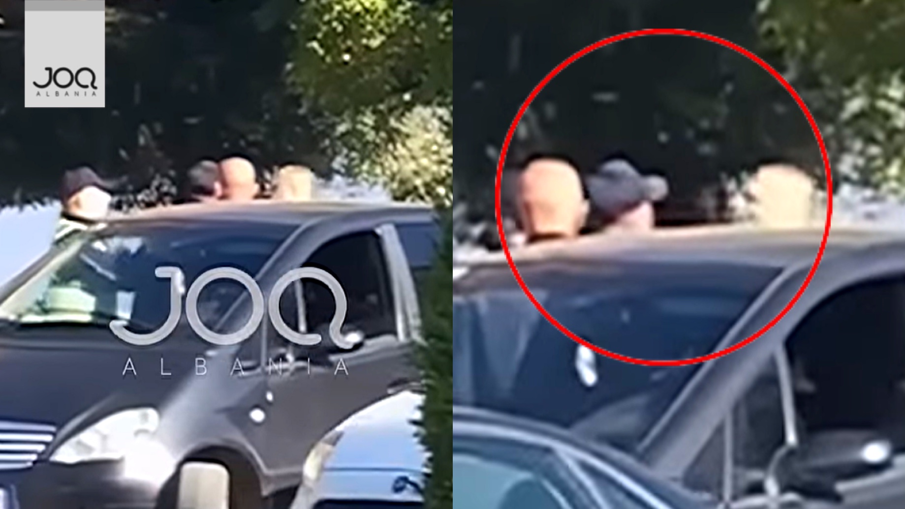 JOQ publikoi videon ku polici grushton qytetarin, kolegu e shihte/ Njëri përjashtohet, tjetri transferohet