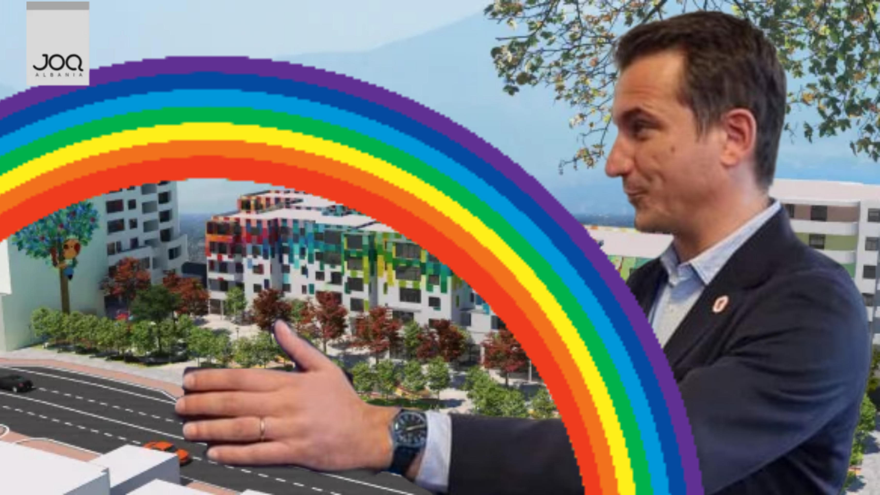 Qytetarë të Tiranës! Erion Veliaj do lyejë pallatet ngjyra-ngjyra si ylber me 580 MLN Lekë nga taksat tuaja
