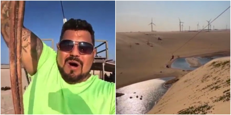 Shtylla e ‘zipline’ u rrëzua, turisti 39-vjeçar filmon vdekjen e tij