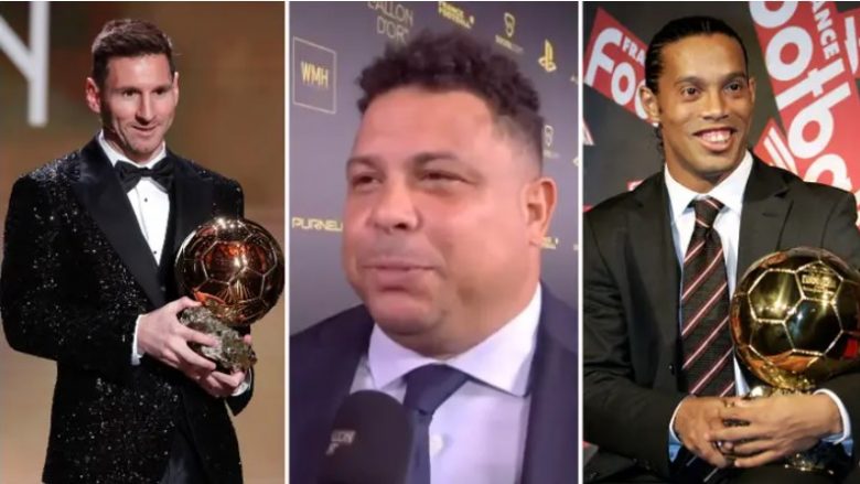 “Fenomeni” zgjedh 7 futbollistët më të mirë të të gjitha kohërave, lë jashtë Cristiano Ronaldon