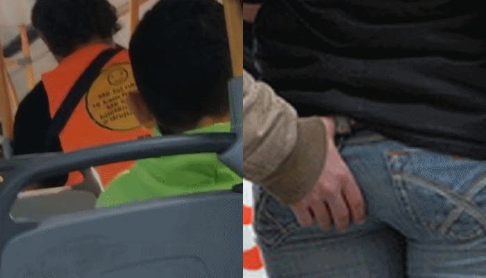 Një burrë ngacmon gruan me dy fëmijë, e prek nga të pasmet në autobusin e Tufinës