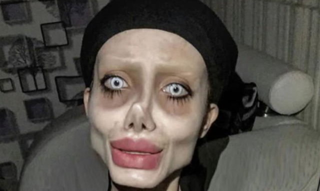 VIDEO/ E mbani mend kopjen e frikshme të Angelina Jolie? Ishte një truk, ajo është një vajzë shumë e bukur