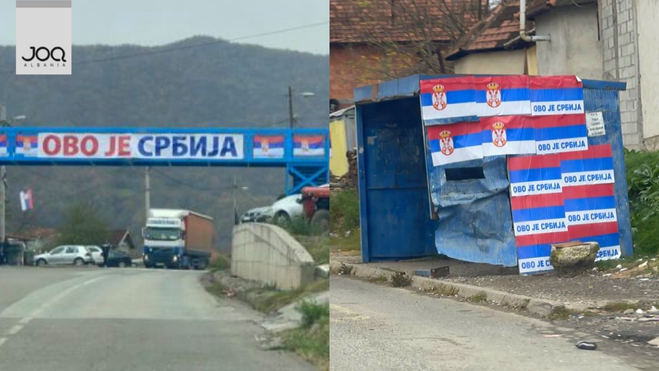 Leposaviq, Mitrovicë Veriore/ Serbët hapin parrullat: Këtu është Serbi!