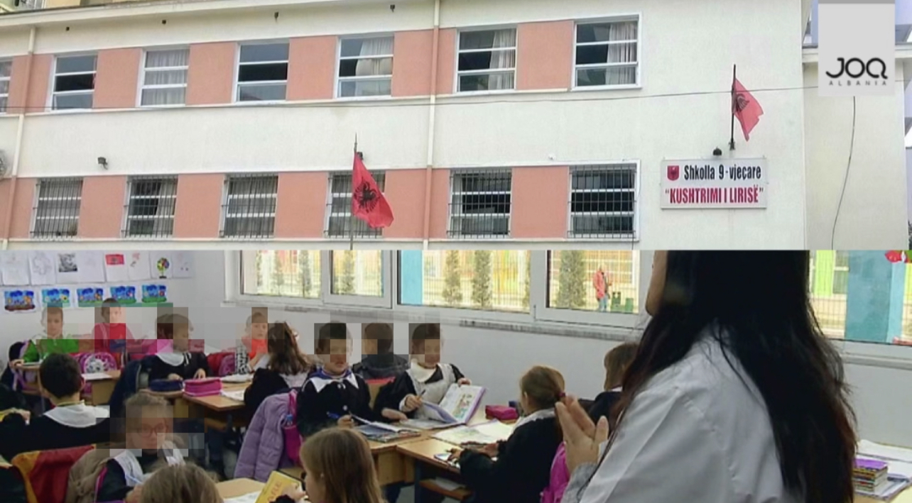 EKSKLUZIVE/ Skandal i arsimit shqiptar! Mësuesja kap prej fyti me thonj nxënësit
