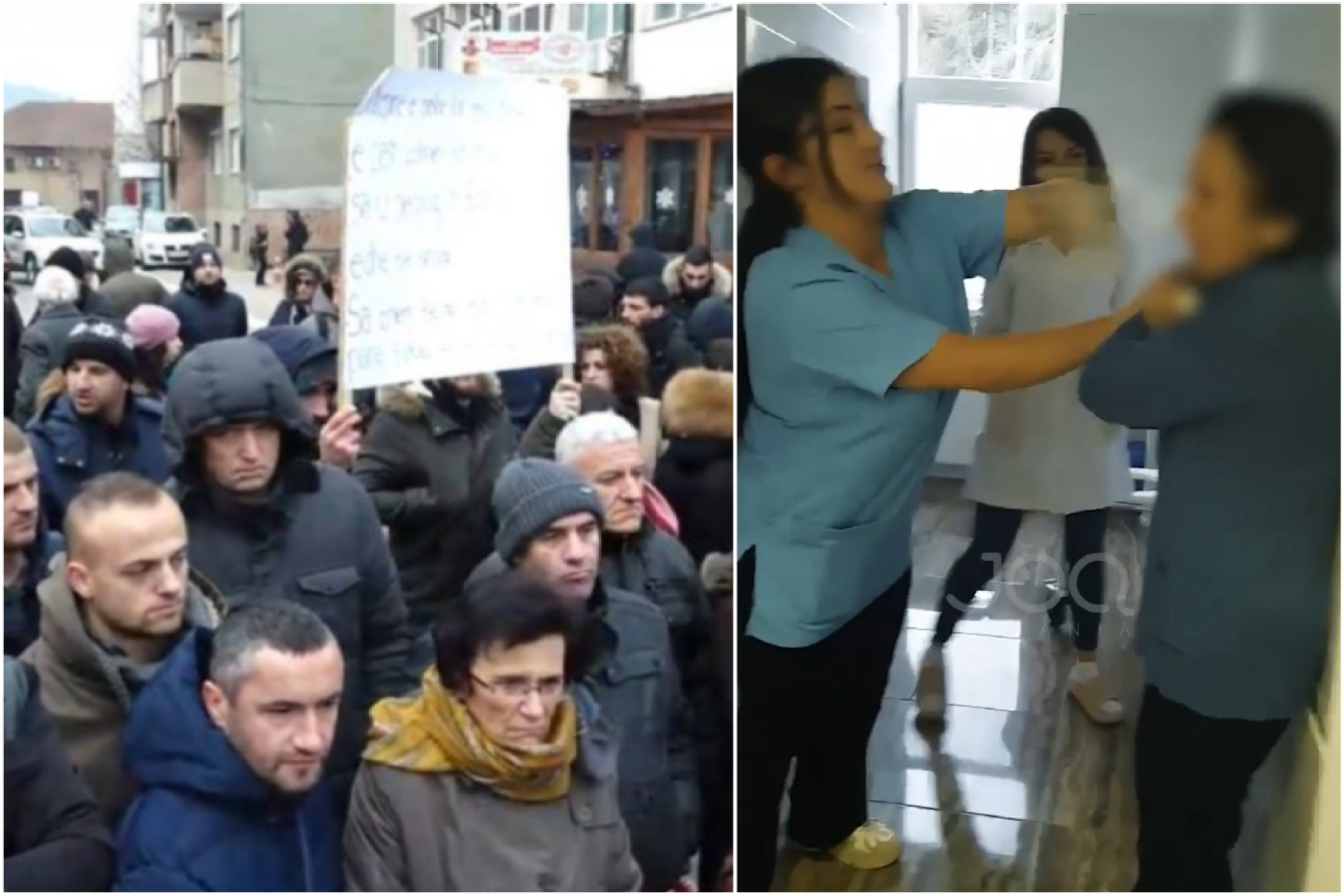 Në Gjakovë protestohet për dhunën ndaj të moshuarës në Pejë