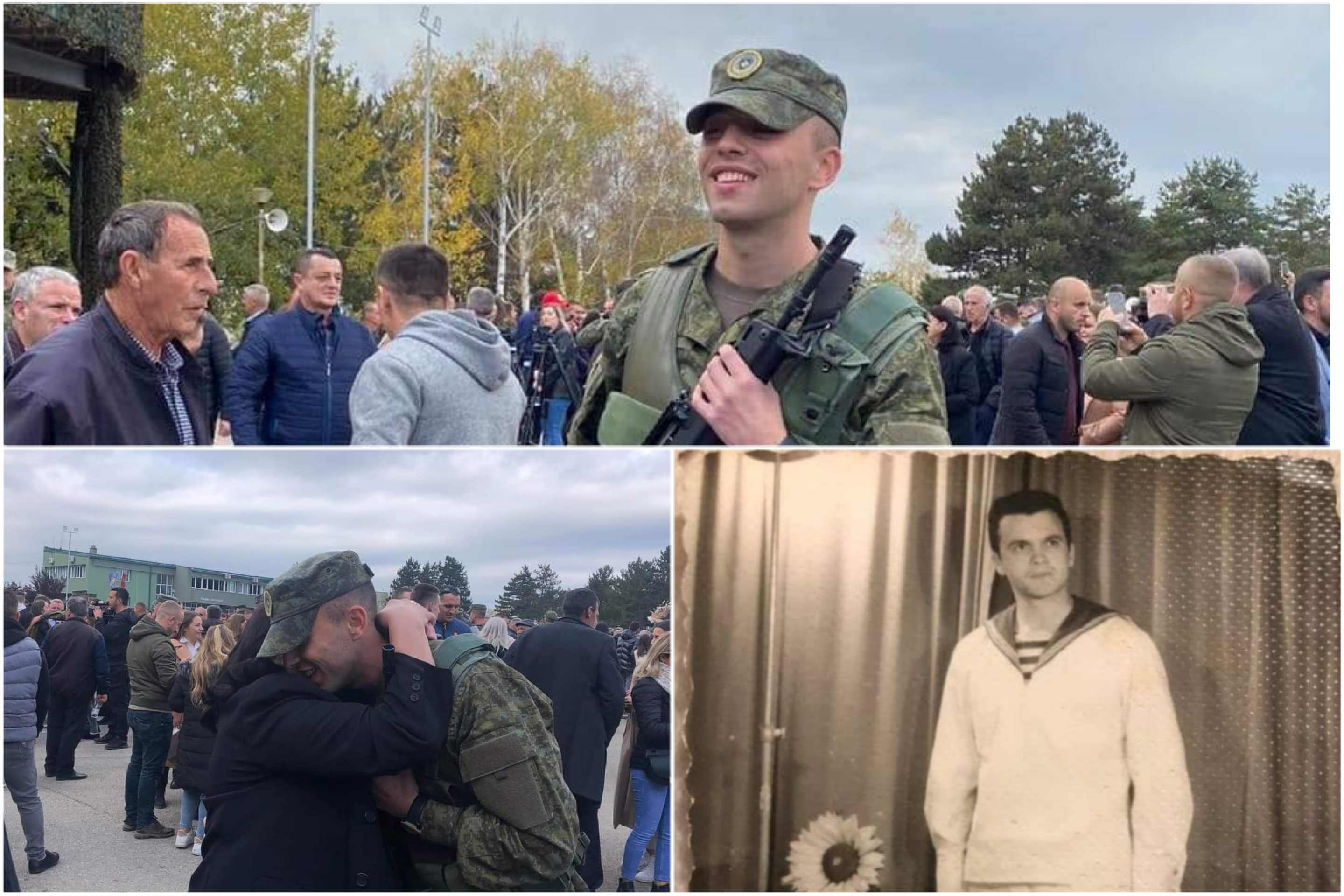 Sot diplomoi ushtari që serbët ia vranë babain ende pa lindur, lot e emocione