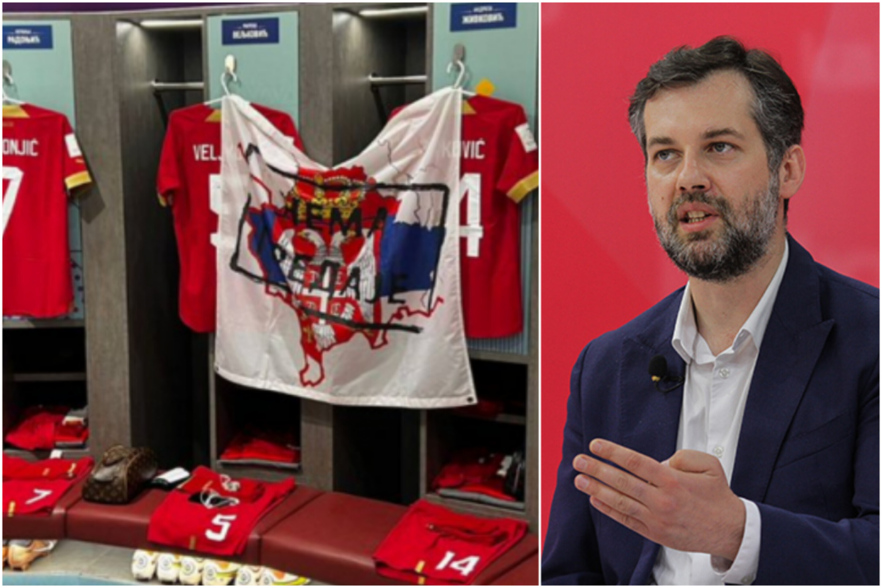Çeku: FIFA të marrë masa ndaj Serbisë për pankarta nacionaliste
