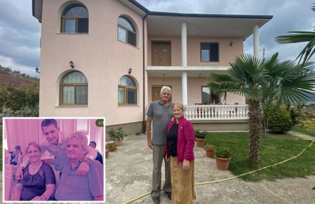 The SUN: Saiti dhe Xheridja ngritën shtëpinë e ëndrrave me paratë që u çoi djali nga Anglia