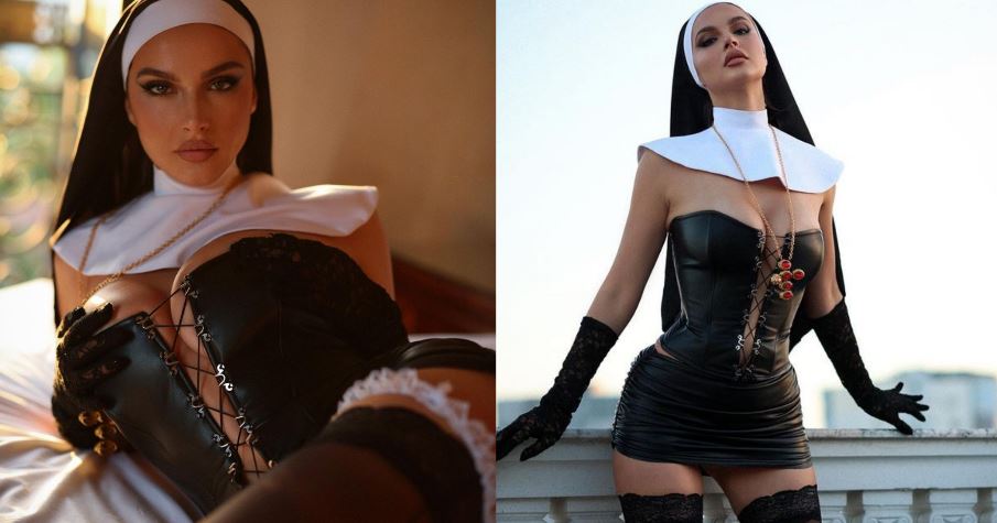 Halloween bën që VIP-ja shqiptare të kthehet në ‘murgeshë’ për një natë të vetme