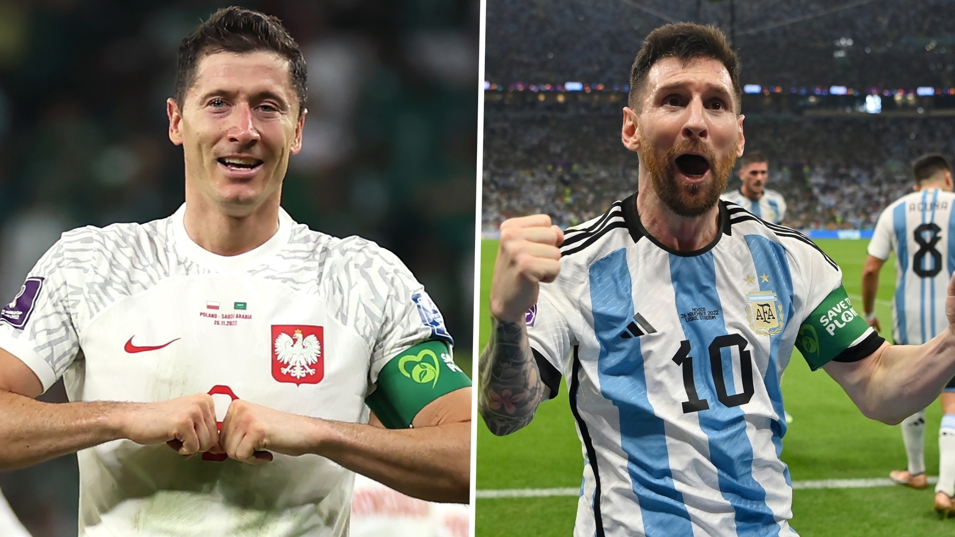 Poloni-Argjentinë/ Publikohen formacionet zyrtare, Messi sfidon Levandovskin