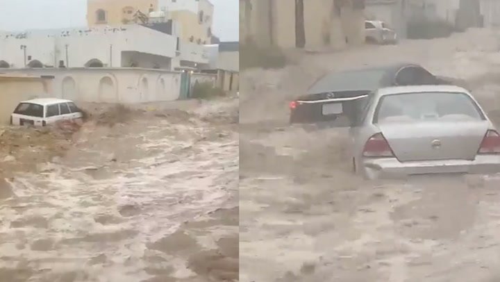 Mbreti u lut për reshje shiu, përmbytje të mëdha në Arabinë Saudite