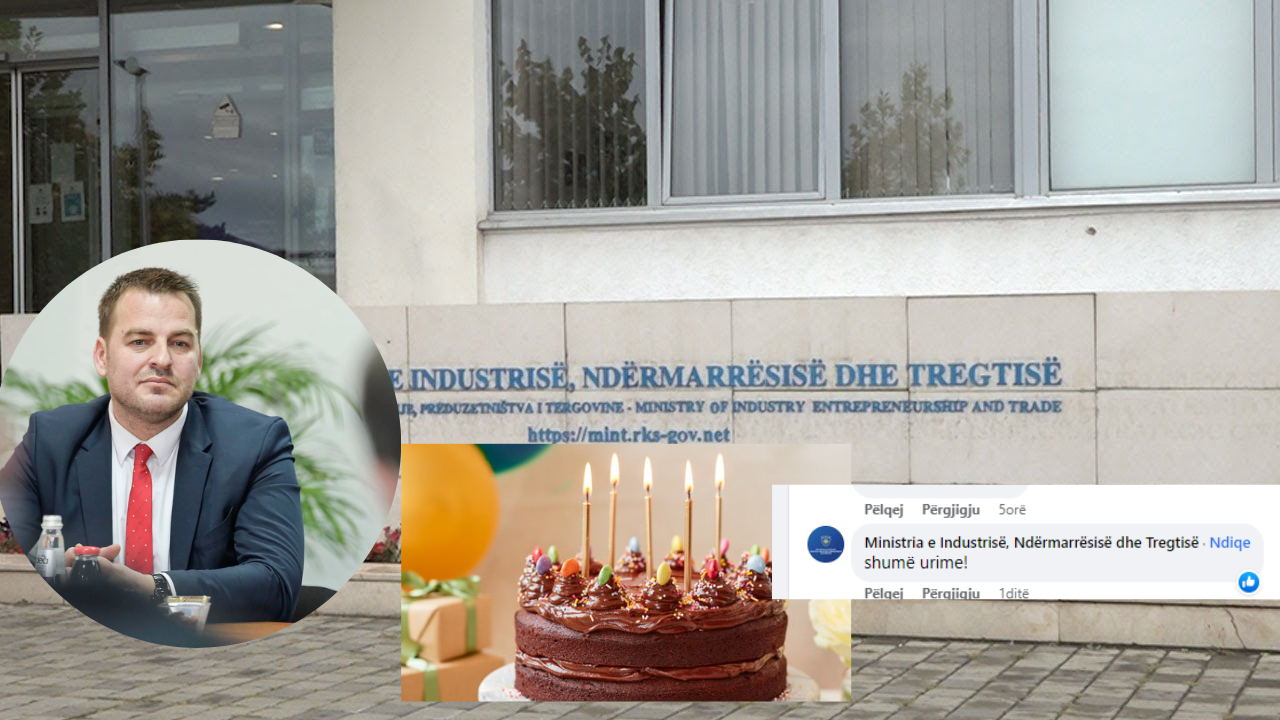 Faqja zyrtare e MTI-së shfrytëzohet për t’ia uruar ditëlindjen djalit të Mujës