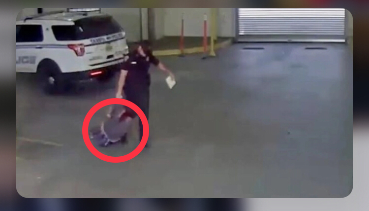 VIDEO/ Polici tërheq zvarrë gruan e prangosur, pushohet direkt nga puna