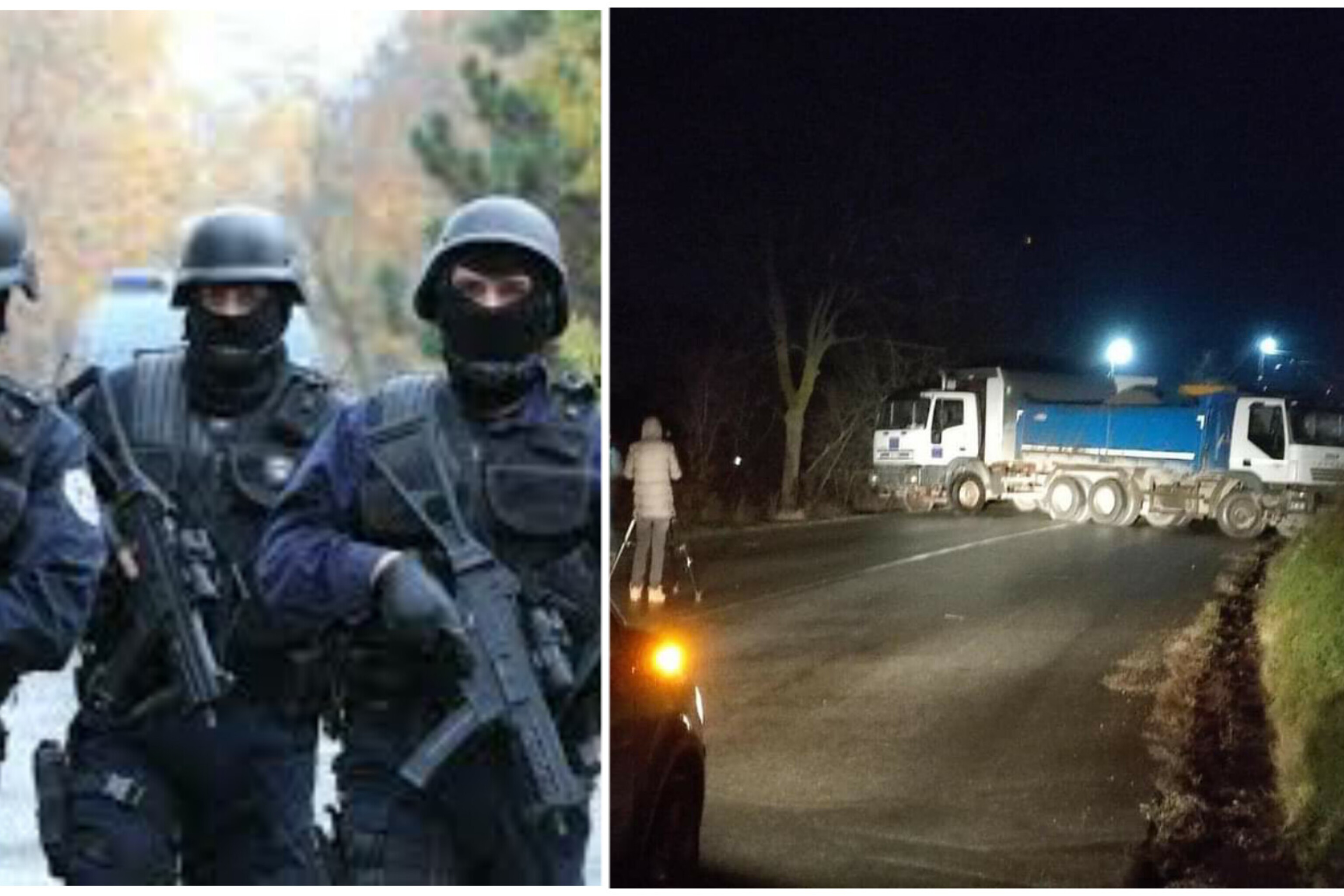 Huliganët sulmojnë Policinë e Kosovës tek Ujmani tri herë