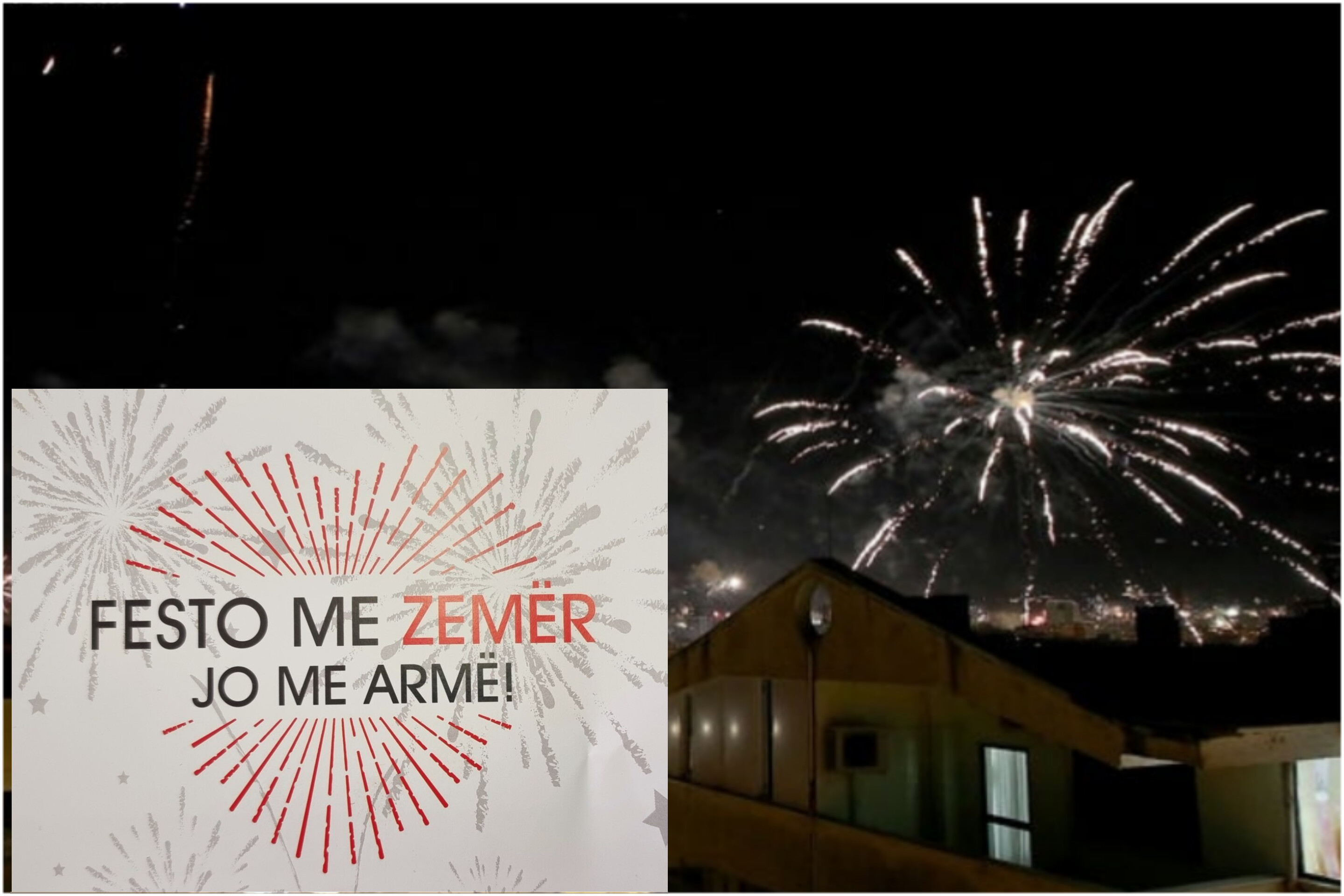 “Festo me zemër, jo me armë”, policia me apel në prag të Vitit të Ri