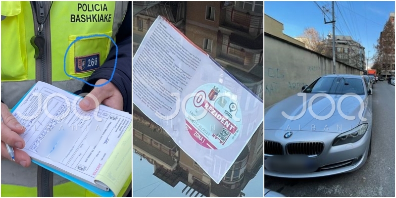 Policët e Lalit e gjobitën për parkimin, qytetari: Jam rezident, kam leje se jetoj këtu