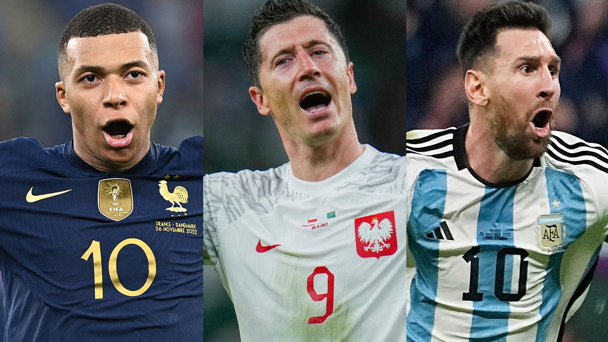 “Lufta” Messi-Mbappe, Lewandowski nuk ka dyshime: Dihet kush do ta fitojë “Topin e Artë”