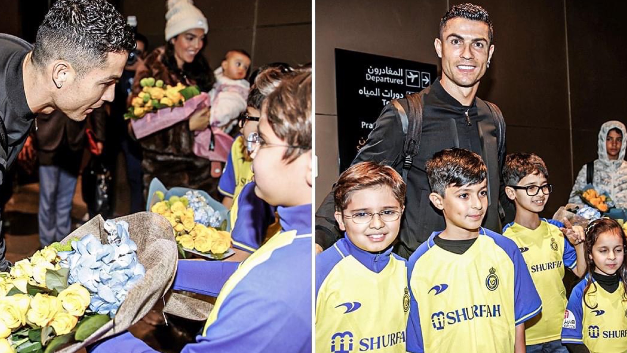 Pritet si “Zoti”/ Cristiano Ronaldo mbërrin në Arabi, tërheq vëmendjen e gjithë shtetit