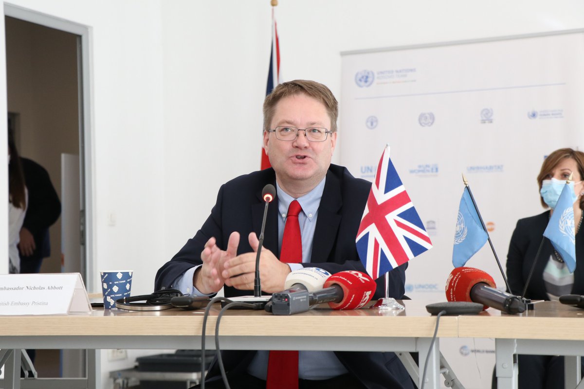 Ambasadori britanik përkrahë krijimin e Asociacionit, e fton Qeverinë të ketë progres në këtë drejtim