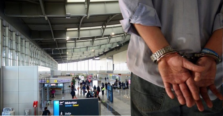 Kosovari kapet në aeroportin e Prishtinës me vizë false