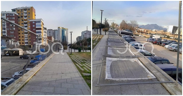 Tiranë/ Rrethimet e Bulevardit të Ri rrezikojnë jetën e banorëve dhe fëmijëve të tyre