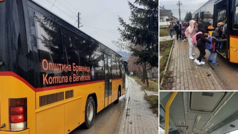 Komuna e Bërvenicës për herë të parë me autobusin e vet organizon transportin e nxënësve