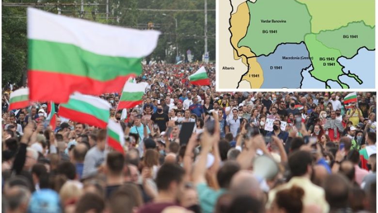 Protesta në Sofje në mbështetje të bullgarëve në Maqedoni