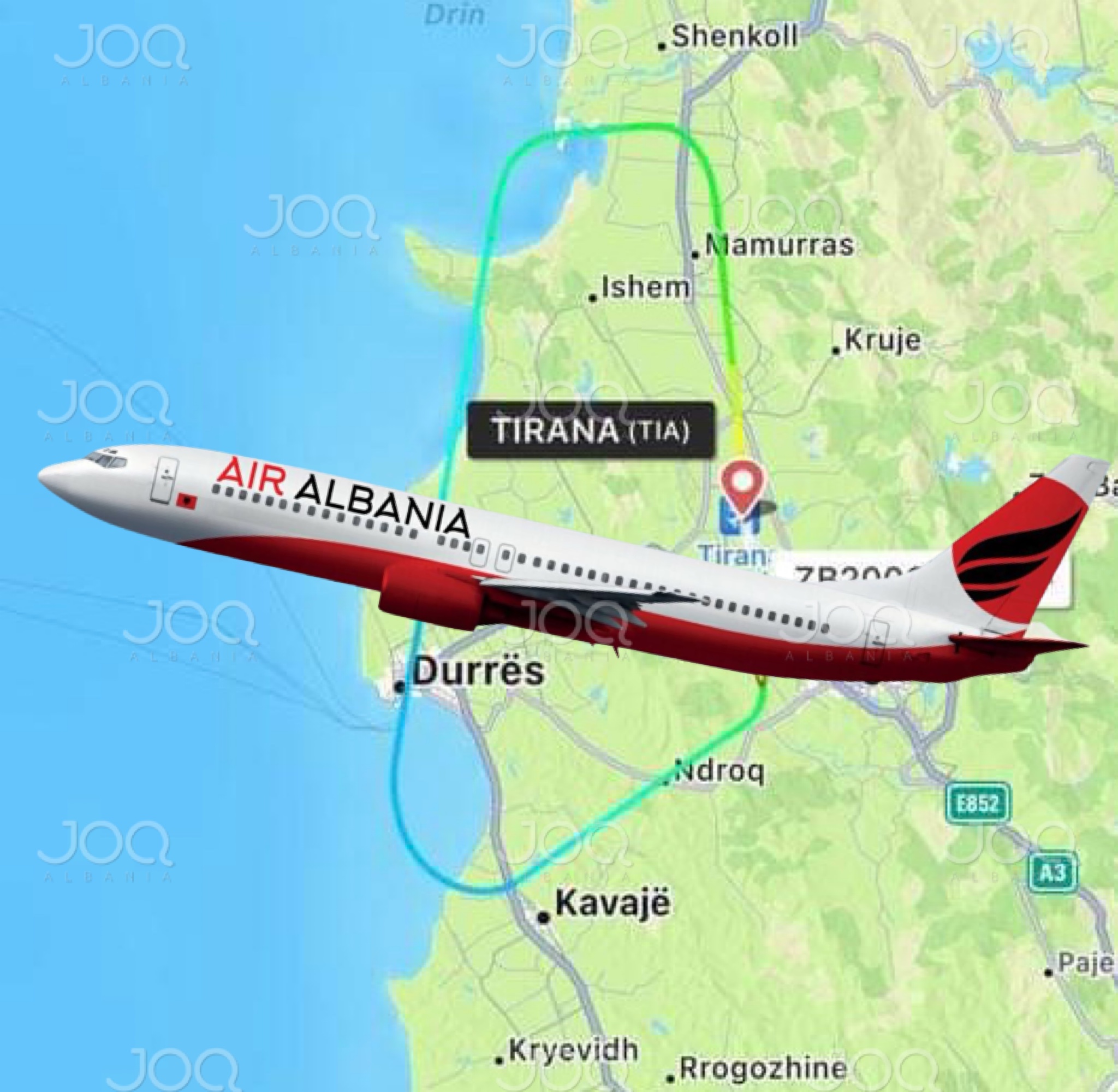 “Lasgushi” i Air Albania bën ulje të detyruar, qytetarja: Avioni u godit dhe u dëmtua nga rrufetë