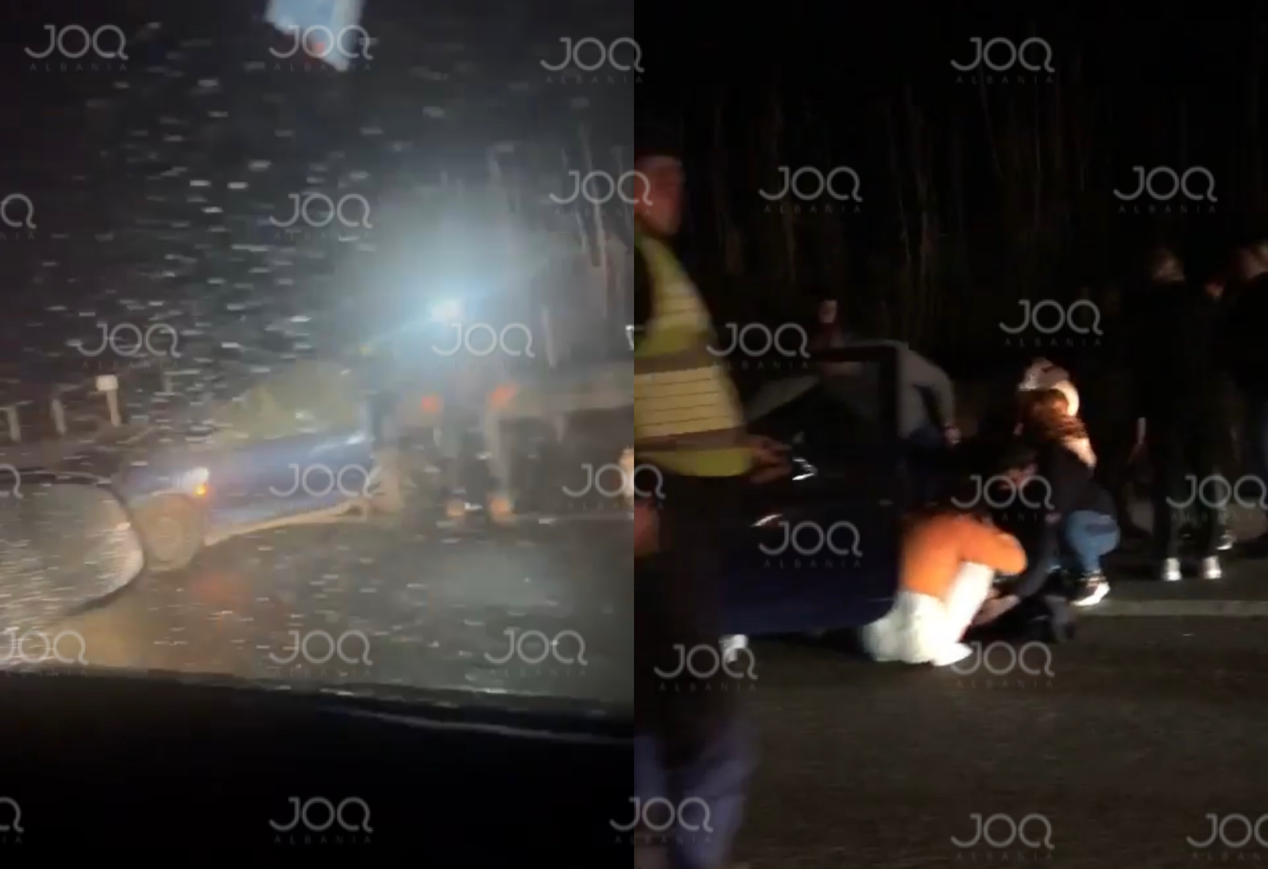 Aksident i rëndë në Laç/ “Renault” ndahet në gjysmë, të plagosurit dergjen në rrugë