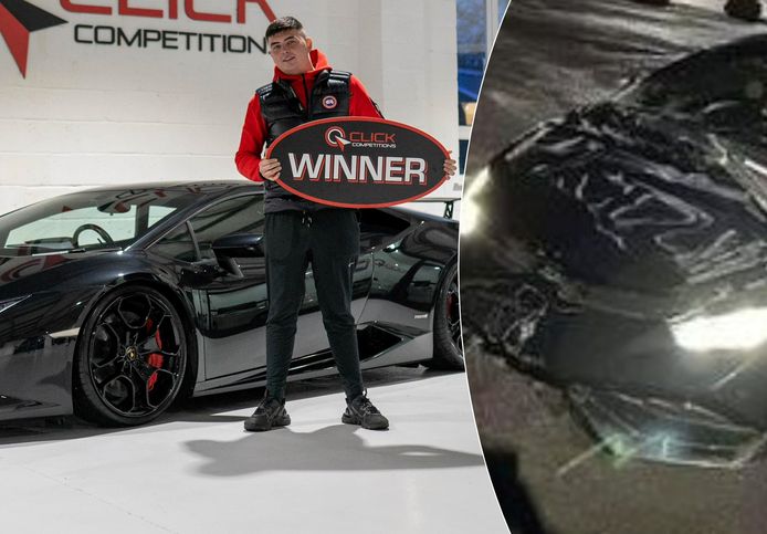 24-vjeçari fiton një Lamborghini Huracan në lotari dhe e shkatërron në aksident për 3 javë