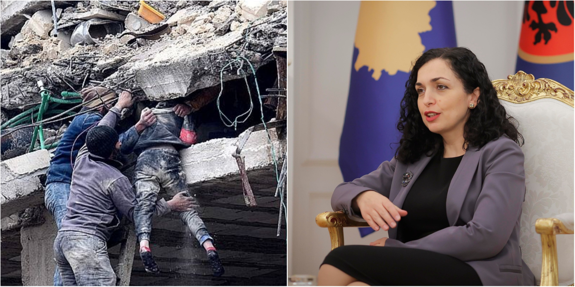 Kosova ndan dhimbjen me Turqinë dhe Sirinë, shpall 8 shkurtin si ditë zie