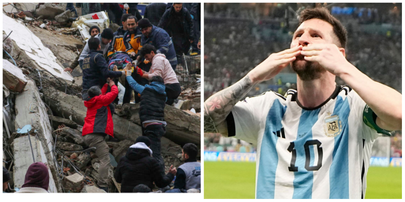 Leo Messi me zemër të madhe! Dhuron 3.5 MLN EURO për të prekurit nga tërmeti në Turqi dhe Siri