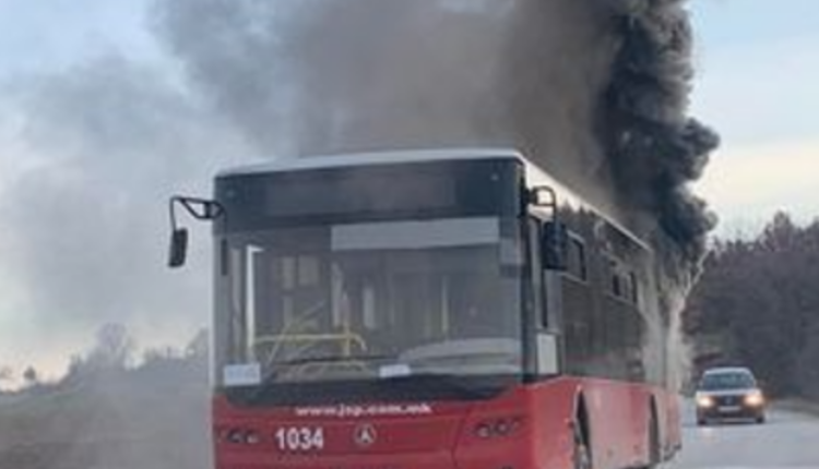 Akoma nuk dihen shkaqet e djegies së autobusit të NTP në Grushinë